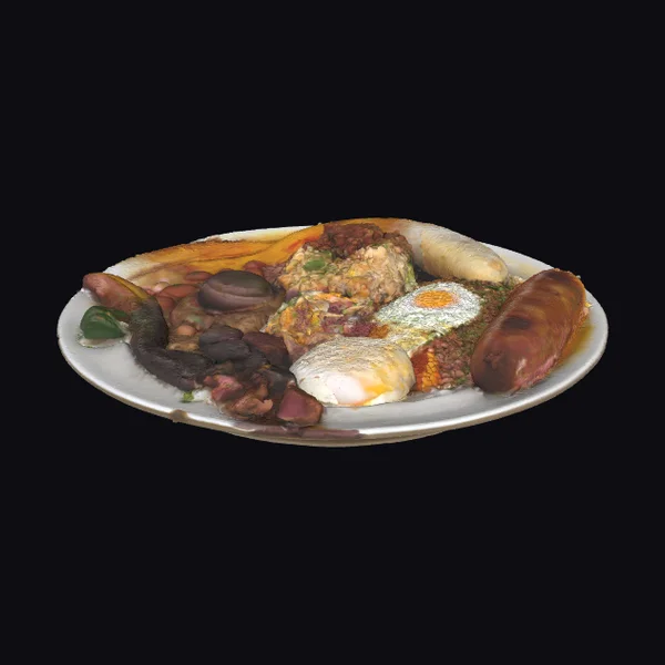 Colombian Breakfast Plate