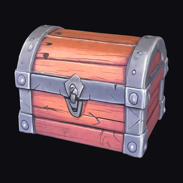 Wooden Treasure Chest