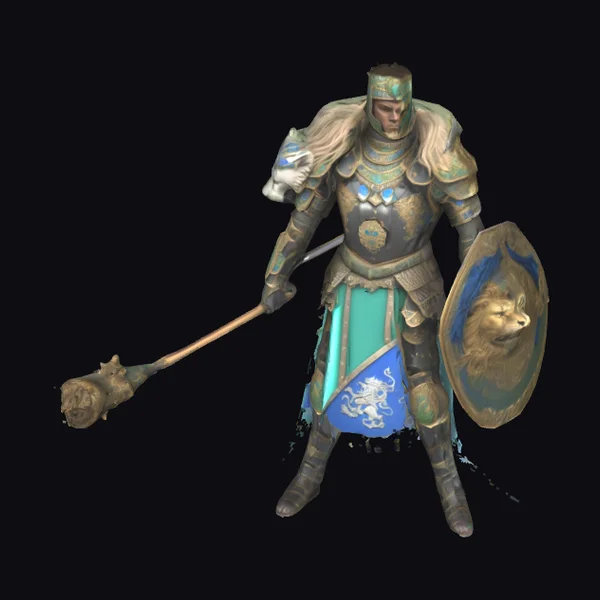 Armored Lion Warrior