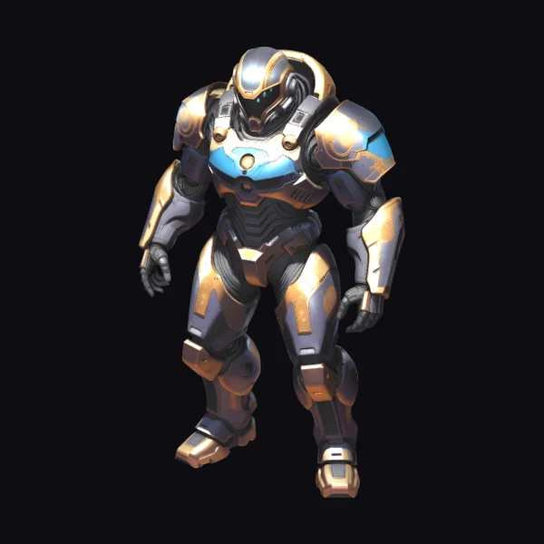 Armored Warrior Robot