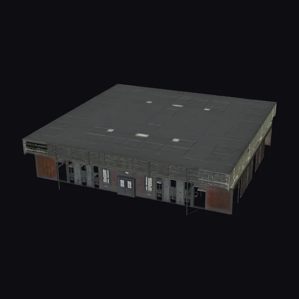 Abandoned High School Building