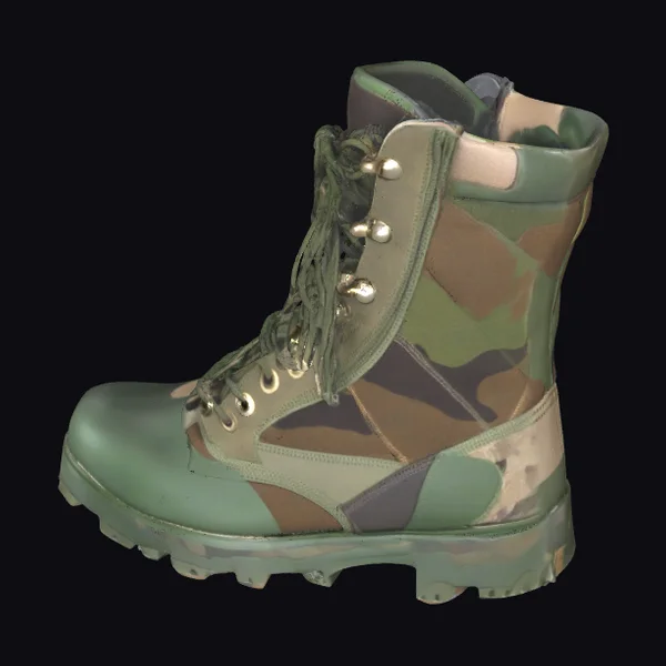 Camouflage Combat Boot