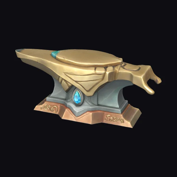 Golden Mystic Anvil