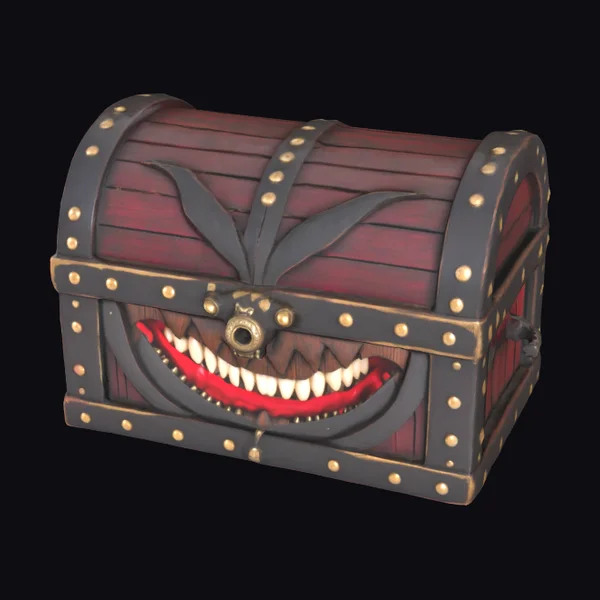 Wooden Treasure Chest Teeth