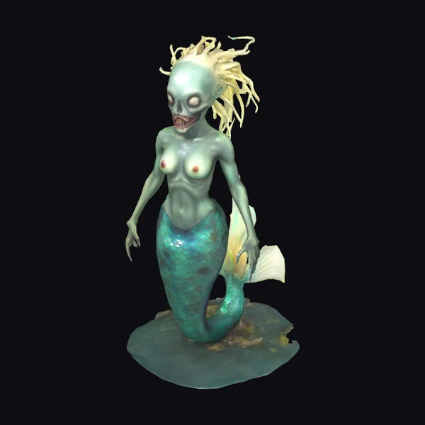 Zombie Mermaid Horror