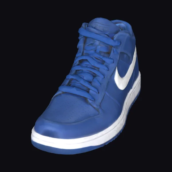 Blue Athletic Shoe