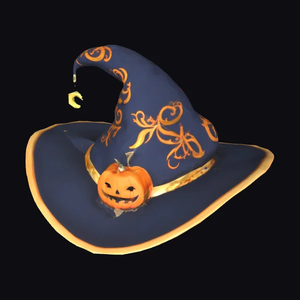 Witch's Pumpkin Hat