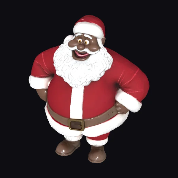 African American Santa