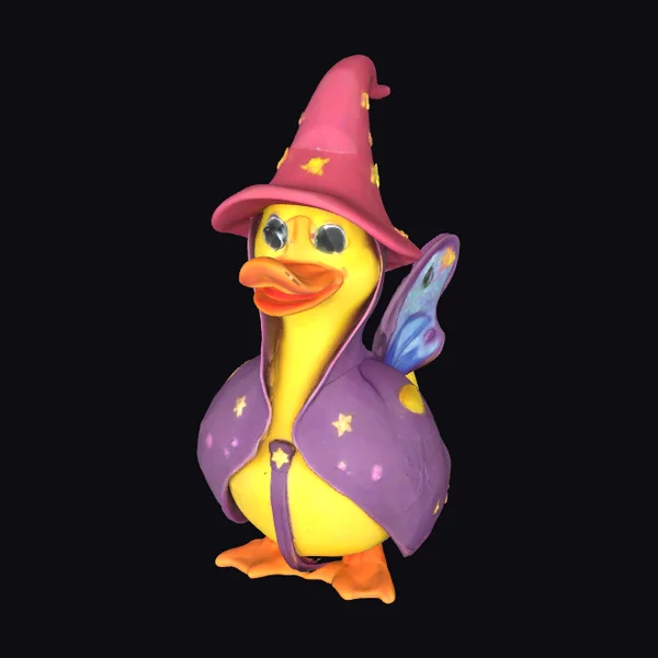 Wizard Duck Figurine