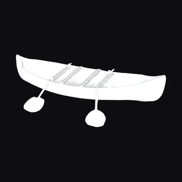 Small Transparent Canoe