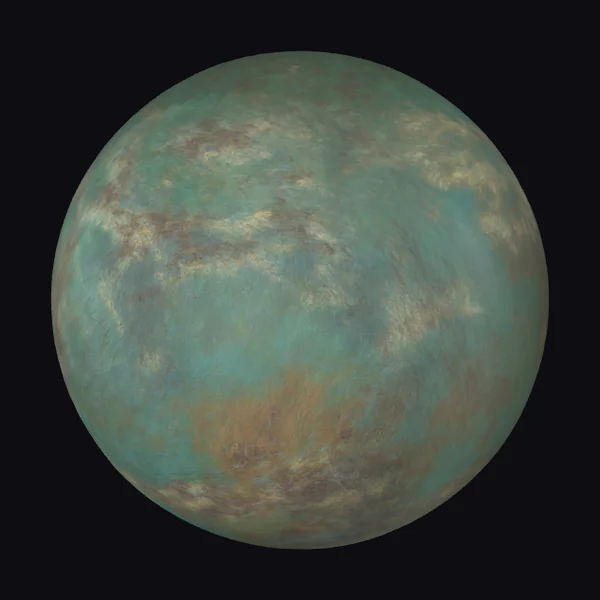 Weathered Metallic Sphere