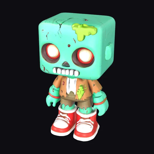 Zombie Toy Figure