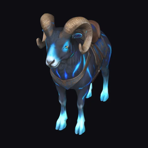 Glowing Horned Beast