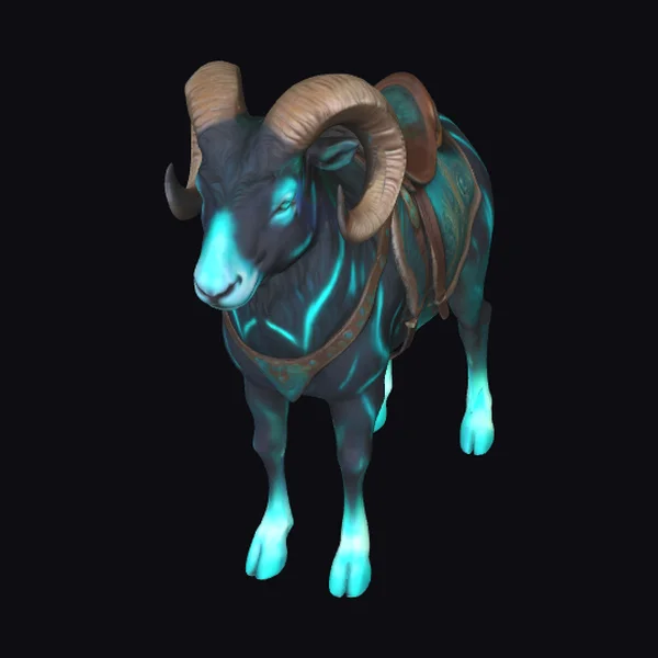 Glowing Horned Beast