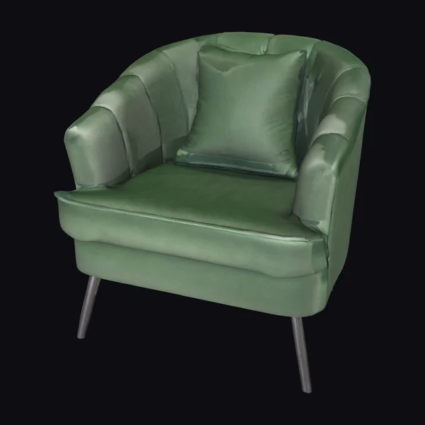 Emerald Velvet Armchair