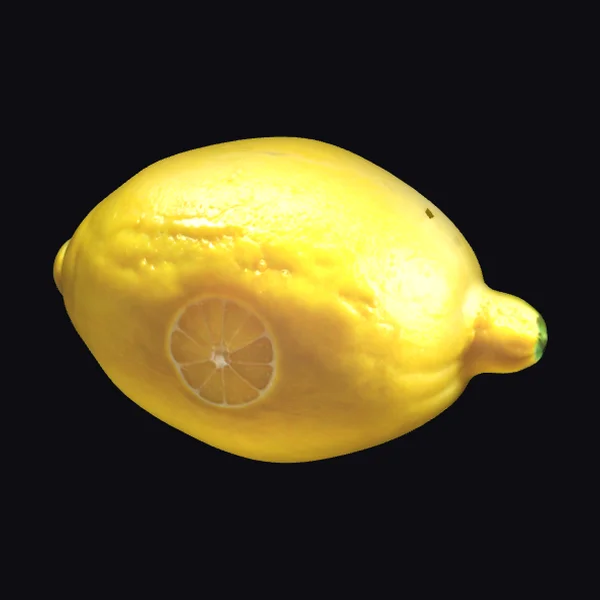 Yellow Lemon Fruit