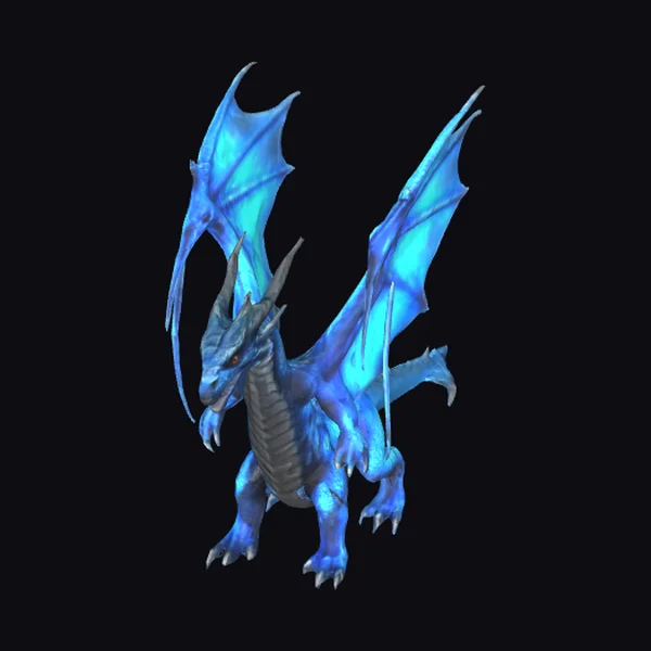Blue Dragon Creature