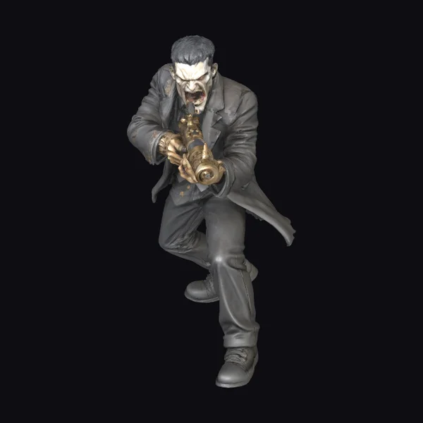 Zombie Holding Shotgun