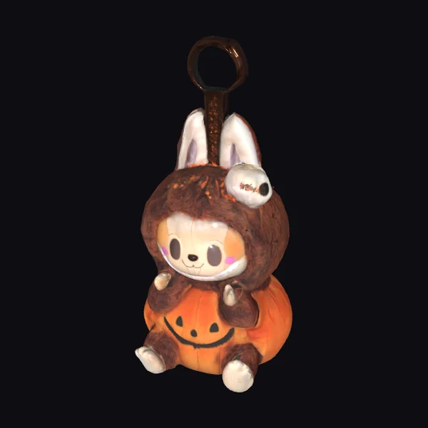 Pumpkin Bunny Plush Toy