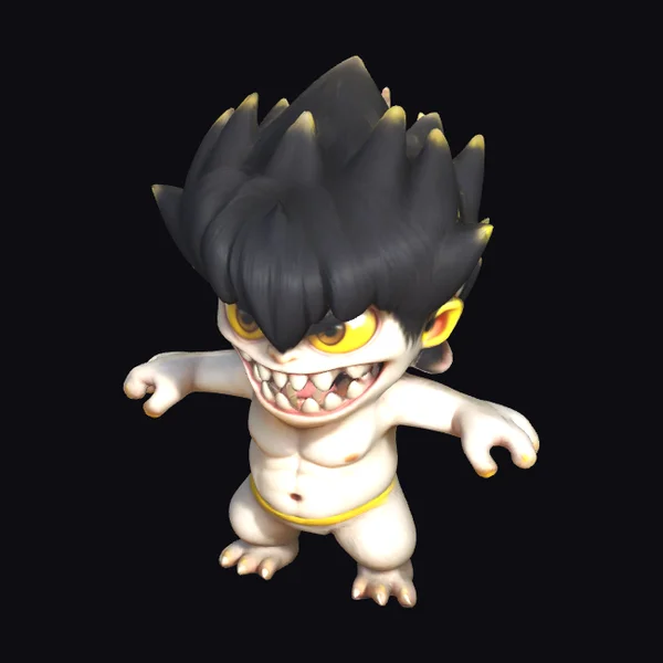 Angry Chibi Monster