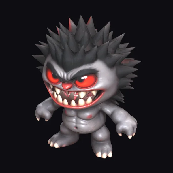 Angry Monster Chibi