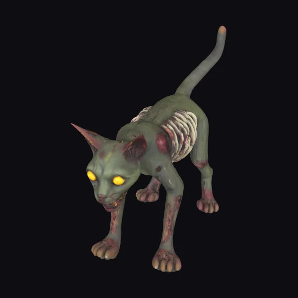 Zombie Feline Creature