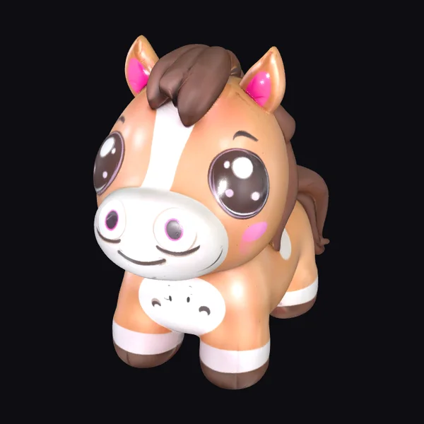 Cartoon Pony Toy