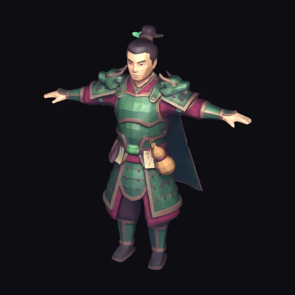 Ancient Warrior in Green