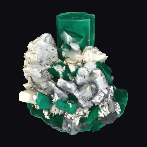 Emerald Crystal Cluster