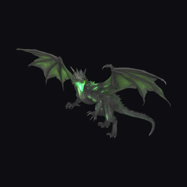 Emerald Blaze Dragon