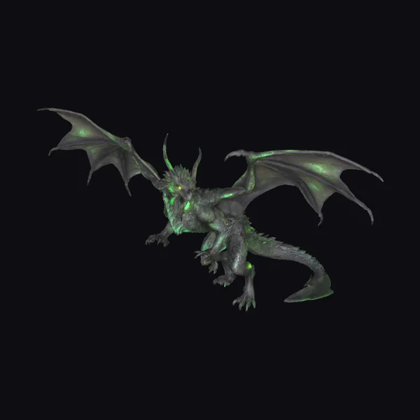Emerald Blaze Dragon