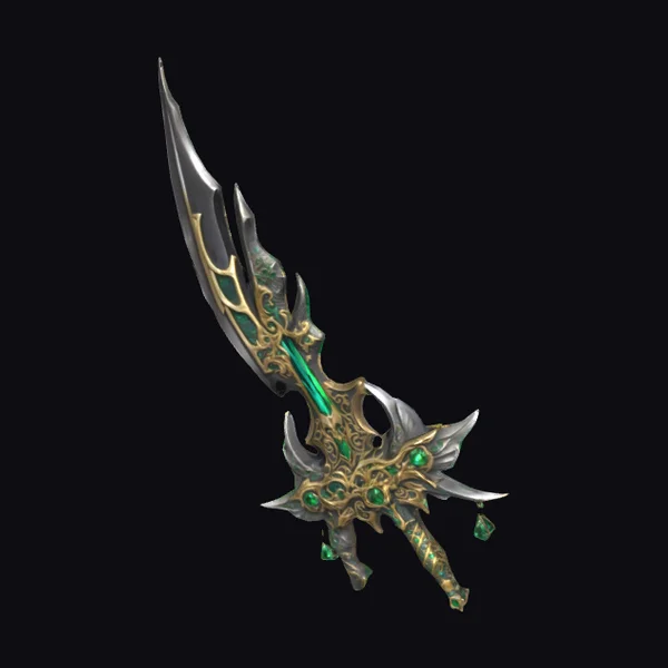 Emerald Enigma Blade