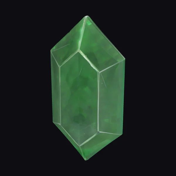 Emerald Crystal Prism