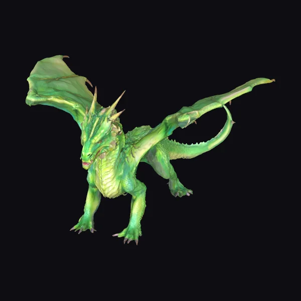 Emerald Dragon Creature