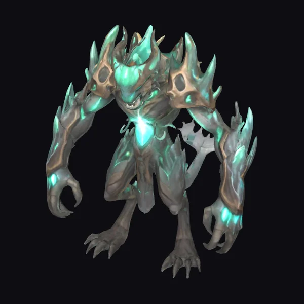 Glowing Emerald Beast Creature