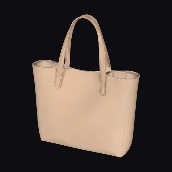 Beige Classic Tote Bag