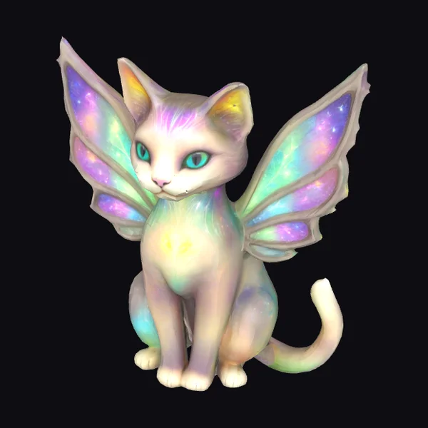 Winged Feline Creature