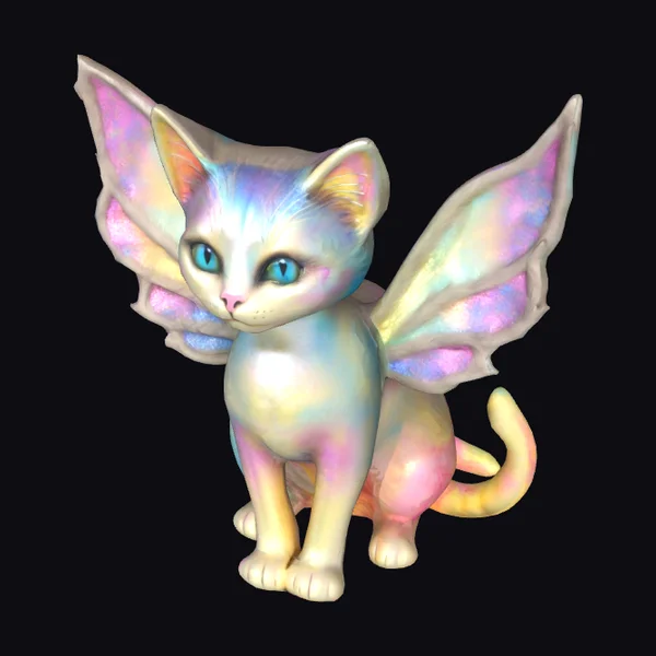 Winged Feline Creature