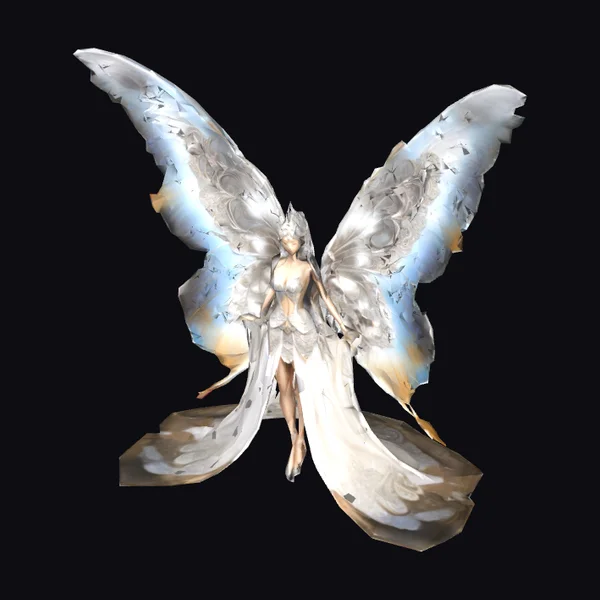 Winged Fairy in White