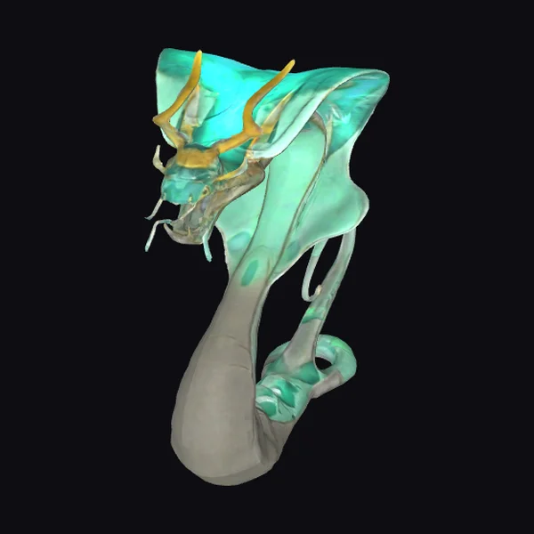 Emerald Serpent Creature