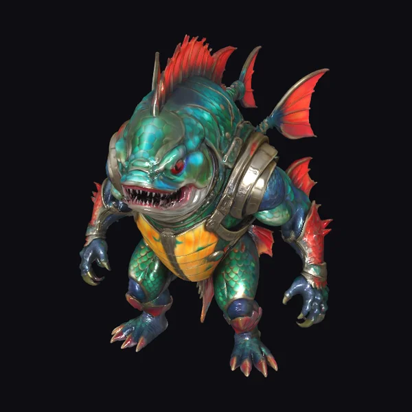 Aquatic Warrior Creature