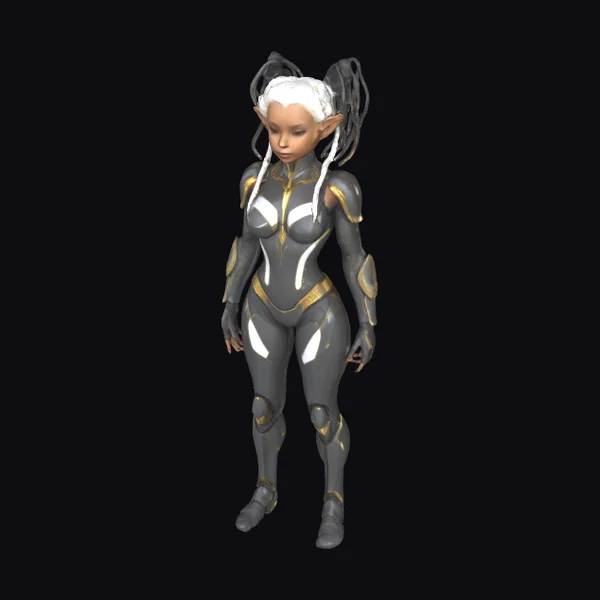 Cyber Elven Warrior