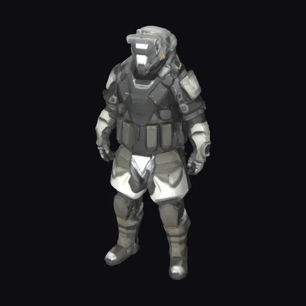 Armored Cyber Warrior