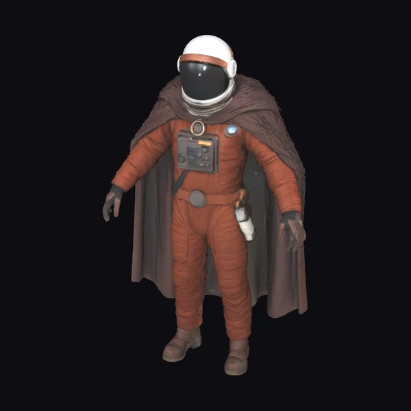 Astronaut with Cape