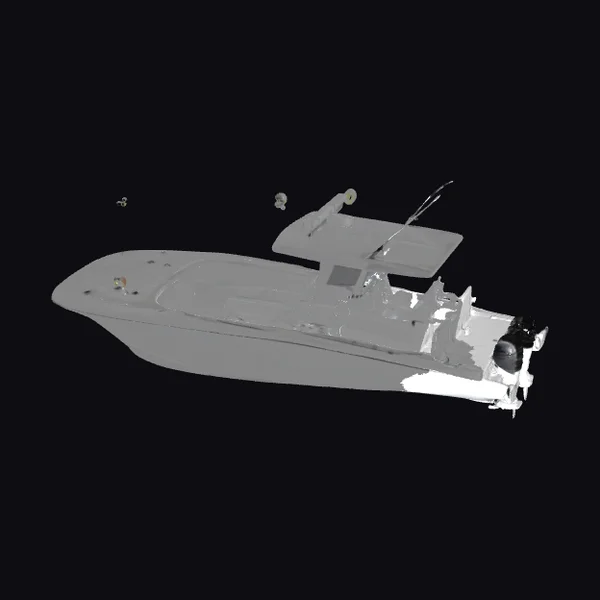 Disassembled Fishing Boat