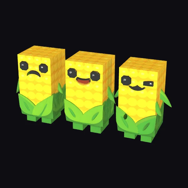 Smiling Corn Blocks