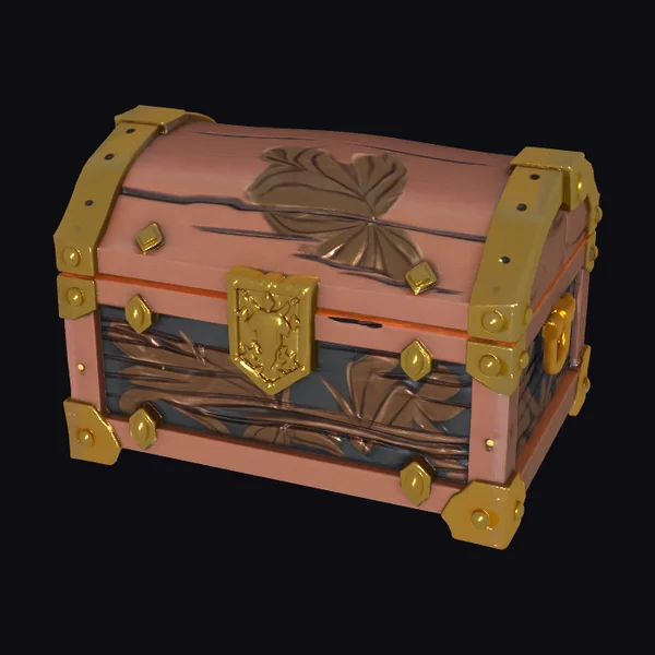 Wooden Treasure Chest
