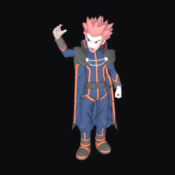 Anime Superhero Character