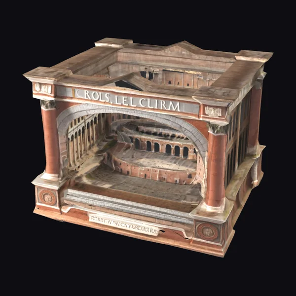 Ancient Roman Colosseum Box