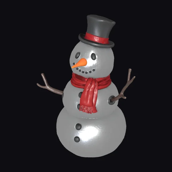 Snowman Figurine